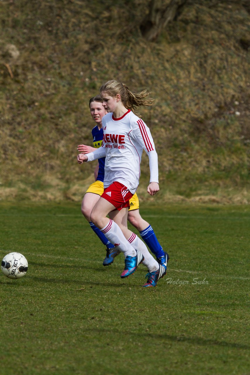 Bild 355 - B-Juniorinnen Tus Tensfeld - TSV Gnutz o.W. : Ergebnis: 1:3